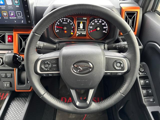 タフトG15インチアルミホイール オートレベリング機能付フルLEDヘッドランプ LEDフォグランプ 本革巻ステアリングホイール 本革巻インパネセンターシフト TFTカラーマルチインフォメーションディスプレイ(静岡県)の中古車