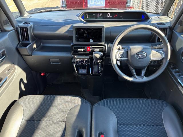 タントカスタムＸ１４インチアルミホイール　大型エアロバンパー　フルＬＥＤヘッドランプ　オート格納式カラードドアミラー　両側パワースライドドア　キーフリーシステム　プッシュボタンスタート（静岡県）の中古車