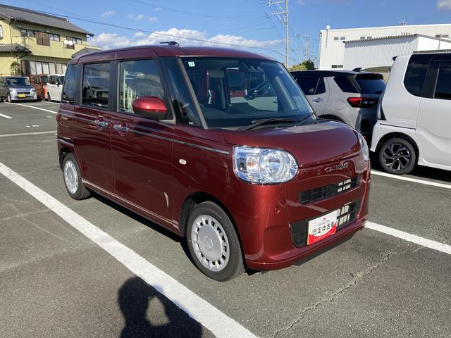 ムーヴキャンバスセオリーX ナビ付ナビ 14インチフルホイールキャップ キーフリーシステム プッシュボタンスタート UVカットガラス 両側パワースライドドア ハロゲンヘッドライト ラゲージアンダーボックス(静岡県)の中古車