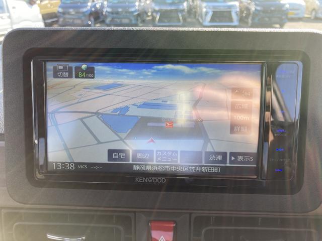 ムーヴキャンバスセオリーX ナビ付ナビ 14インチフルホイールキャップ キーフリーシステム プッシュボタンスタート UVカットガラス 両側パワースライドドア ハロゲンヘッドライト ラゲージアンダーボックス(静岡県)の中古車