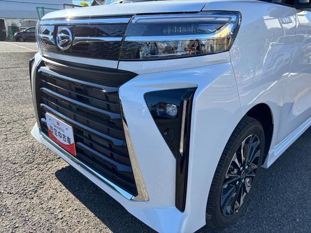 タントカスタムＲＳ１５インチアルミホイール　キーフリーシステム　プッシュボタンスタート　オートエアコン（プッシュ式）　フルＬＥＤヘッドランプ　オート格納式カラードドアミラー　本革巻ステアリングホイール（静岡県）の中古車