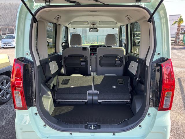 タントX14インチフルホイールキャップ フルLEDヘッドランプ オート格納式カラードドアミラー 左側パワースライドドア TFTカラーマルチインフォメーションディスプレイ フルファブリックシート(静岡県)の中古車