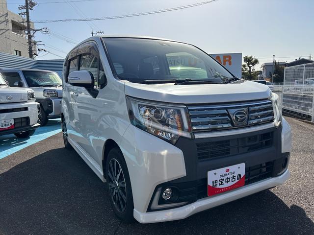 ムーヴカスタム X ハイパーSAII14インチアルミホイール スーパーUVIRカットガラス ウレタンステアリングホイール ウレタンインパネセンターシフト LEDルームランプ(静岡県)の中古車