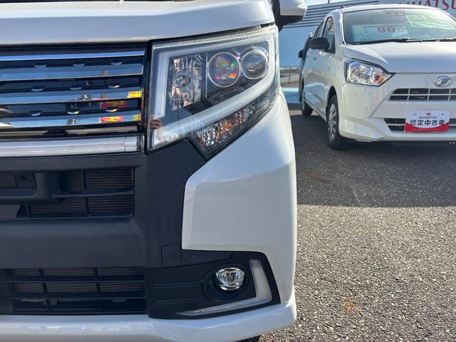 ムーヴカスタム X ハイパーSAII14インチアルミホイール スーパーUVIRカットガラス ウレタンステアリングホイール ウレタンインパネセンターシフト LEDルームランプ(静岡県)の中古車