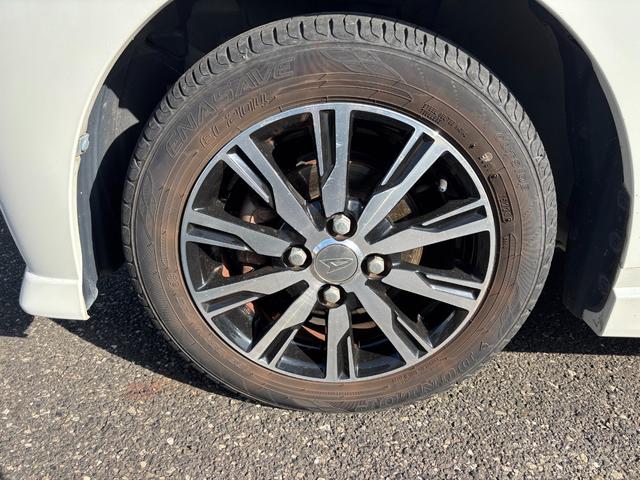 ムーヴカスタム X ハイパーSAII14インチアルミホイール スーパーUVIRカットガラス ウレタンステアリングホイール ウレタンインパネセンターシフト LEDルームランプ(静岡県)の中古車