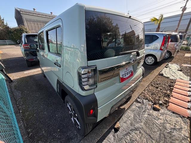 タフトＧ　ダーククロムベンチャーメッキドアアウターハンドル　１５インチアルミホイール　オートレベリング機能付フルＬＥＤヘッドランプ　ＬＥＤフォグランプ　本革巻ステアリングホイール　本革巻インパネセンターシフト（静岡県）の中古車