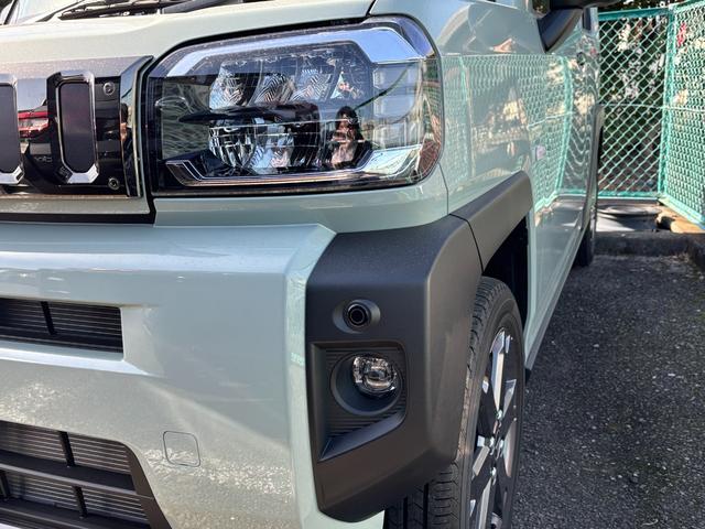 タフトＧ　ダーククロムベンチャーメッキドアアウターハンドル　１５インチアルミホイール　オートレベリング機能付フルＬＥＤヘッドランプ　ＬＥＤフォグランプ　本革巻ステアリングホイール　本革巻インパネセンターシフト（静岡県）の中古車