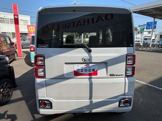 ウェイクＧターボリミテッドＳＡIII１５インチアルミホイール　両側パワースライドドア　ＵＶカットガラス　キーフリーシステム　オートエアコン（プッシュ式）　ＬＥＤヘッドランプ（静岡県）の中古車