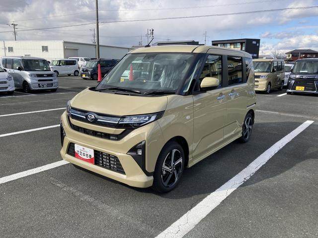 ムーヴＲＳキーフリーシステム　プッシュボタンスタート　ＬＥＤヘッドライト　１５インチアルミホイール　両側パワースライドドア　カラーマルチインフォメーションディスプレイ（静岡県）の中古車