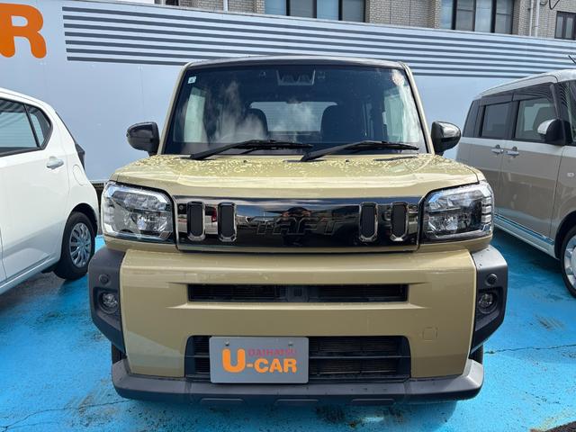 タフトＧ１５インチアルミホイール　オートレベリング機能付フルＬＥＤヘッドランプ　ＬＥＤフォグランプ　本革巻ステアリングホイール　本革巻インパネセンターシフト　ＴＦＴカラーマルチインフォメーションディスプレイ（静岡県）の中古車