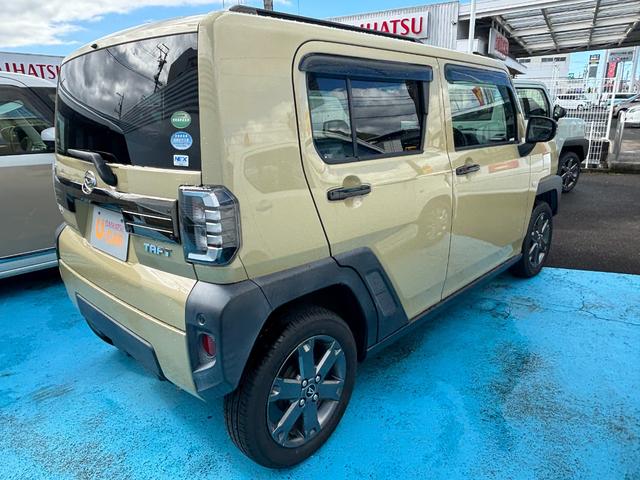 タフトＧ１５インチアルミホイール　オートレベリング機能付フルＬＥＤヘッドランプ　ＬＥＤフォグランプ　本革巻ステアリングホイール　本革巻インパネセンターシフト　ＴＦＴカラーマルチインフォメーションディスプレイ（静岡県）の中古車