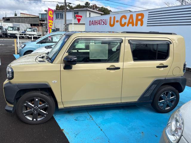 タフトＧ１５インチアルミホイール　オートレベリング機能付フルＬＥＤヘッドランプ　ＬＥＤフォグランプ　本革巻ステアリングホイール　本革巻インパネセンターシフト　ＴＦＴカラーマルチインフォメーションディスプレイ（静岡県）の中古車