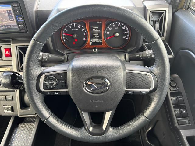 タフトＧ１５インチアルミホイール　オートレベリング機能付フルＬＥＤヘッドランプ　ＬＥＤフォグランプ　本革巻ステアリングホイール　本革巻インパネセンターシフト　ＴＦＴカラーマルチインフォメーションディスプレイ（静岡県）の中古車