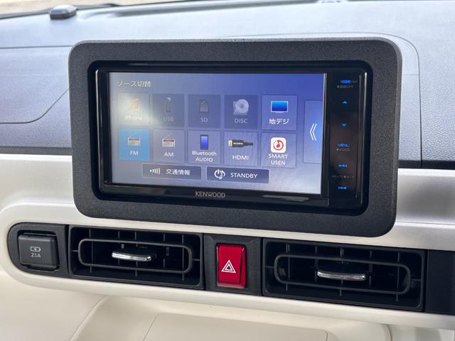 ムーヴキャンバスストライプスＧ１４インチフルホイールキャップ　ＬＥＤヘッドランプ　ＬＥＤフォグランプ　ホっとカップホルダー　両側パワースライドドア　キーフリーシステム　プッシュボタンスタート　ＵＶカットガラス（静岡県）の中古車