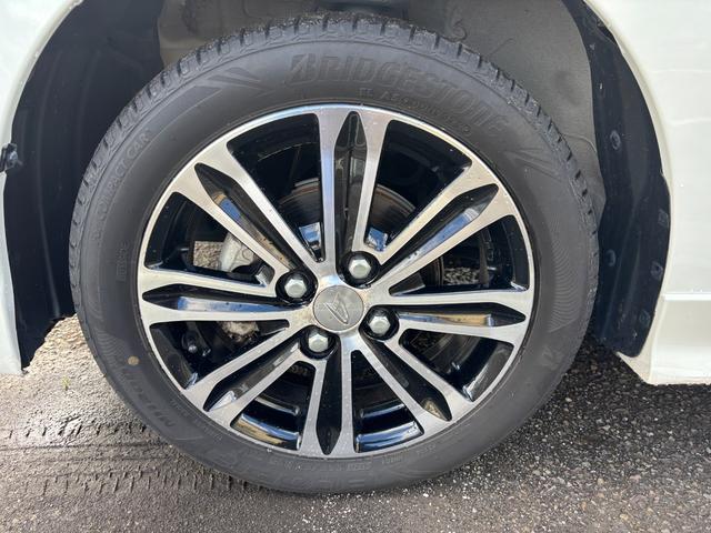 タントカスタムＲＳ　ＳＡ１５インチアルミホイール　大型エアロバンパー　ＬＥＤヘッドランプ　オート格納式カラードドアミラー　本革巻ステアリングホイール　両側パワースライドドア（静岡県）の中古車