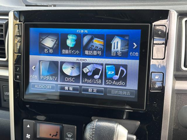 タントカスタムＲＳ　ＳＡ１５インチアルミホイール　大型エアロバンパー　ＬＥＤヘッドランプ　オート格納式カラードドアミラー　本革巻ステアリングホイール　両側パワースライドドア（静岡県）の中古車