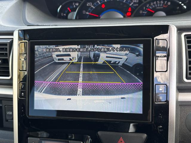 タントカスタムＲＳ　ＳＡ１５インチアルミホイール　大型エアロバンパー　ＬＥＤヘッドランプ　オート格納式カラードドアミラー　本革巻ステアリングホイール　両側パワースライドドア（静岡県）の中古車