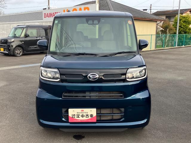 タントＸ１４インチフルホイールキャップ　フルＬＥＤヘッドランプ　オート格納式カラードドアミラー　左側パワースライドドア　ＴＦＴカラーマルチインフォメーションディスプレイ　フルファブリックシート（静岡県）の中古車