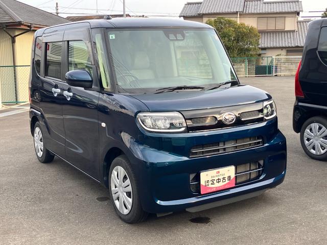 タントＸ１４インチフルホイールキャップ　フルＬＥＤヘッドランプ　オート格納式カラードドアミラー　左側パワースライドドア　ＴＦＴカラーマルチインフォメーションディスプレイ　フルファブリックシート（静岡県）の中古車