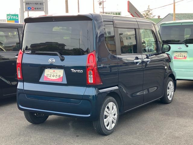 タントＸ１４インチフルホイールキャップ　フルＬＥＤヘッドランプ　オート格納式カラードドアミラー　左側パワースライドドア　ＴＦＴカラーマルチインフォメーションディスプレイ　フルファブリックシート（静岡県）の中古車