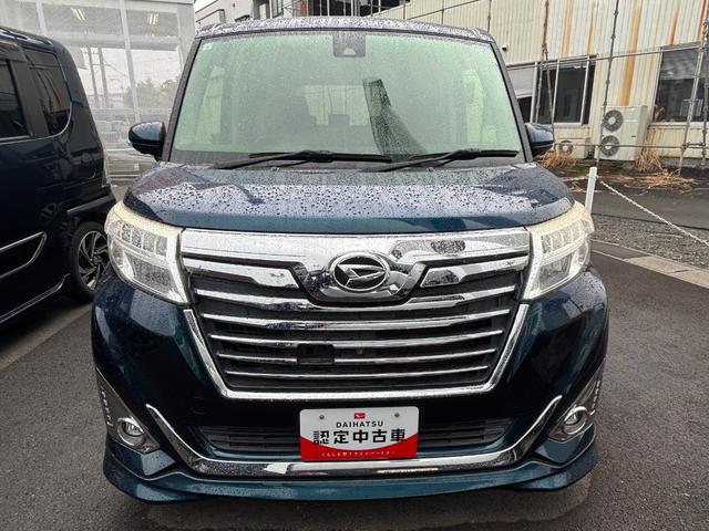 トールカスタムＧ　ＳＡIIＬＥＤヘッドランプ　キーフリーシステム　プッシュボタンスタート　オートエアコン（プッシュ式）　両側パワースライドドア　マルチインフォメーションディスプレイ（静岡県）の中古車