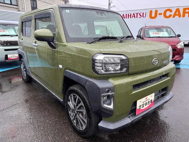 タフトG15インチアルミホイール オートレベリング機能付フルLEDヘッドランプ LEDフォグランプ 本革巻ステアリングホイール 本革巻インパネセンターシフト TFTカラーマルチインフォメーションディスプレイ(静岡県)の中古車