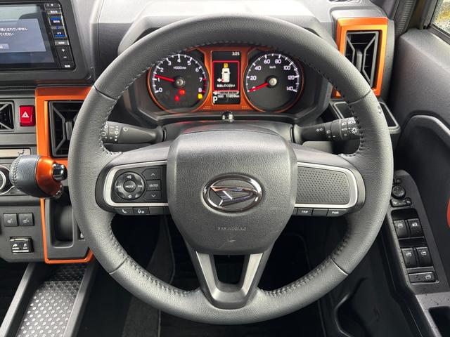 タフトG15インチアルミホイール オートレベリング機能付フルLEDヘッドランプ LEDフォグランプ 本革巻ステアリングホイール 本革巻インパネセンターシフト TFTカラーマルチインフォメーションディスプレイ(静岡県)の中古車