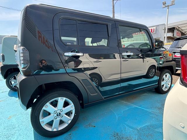 タフトGターボ クロムベンチャー15インチアルミホイール(シルバー塗装) オートレベリング機能付フルLEDヘッドランプ LEDフォグランプ 本革巻ステアリングホイール 本革巻インパネセンターシフト(静岡県)の中古車