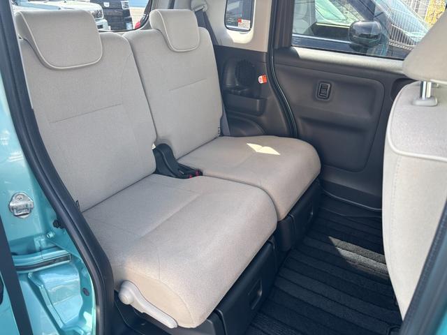 ムーヴキャンバスＧホワイトアクセントＶＳ　ＳＡIII１４インチフルホイールキャップ　ＬＥＤヘッドランプ　キーフリーシステム　両側パワースライドドア　オートエアコン（プッシュ式）　オートライト　置きラクボックス（静岡県）の中古車