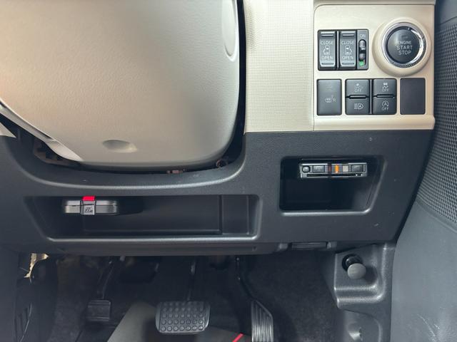 ムーヴキャンバスＧホワイトアクセントＶＳ　ＳＡIII１４インチフルホイールキャップ　ＬＥＤヘッドランプ　キーフリーシステム　両側パワースライドドア　オートエアコン（プッシュ式）　オートライト　置きラクボックス（静岡県）の中古車