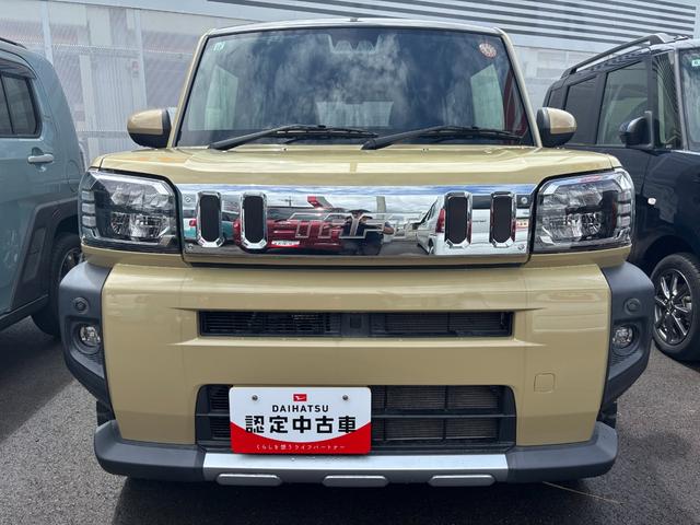 タフトＧターボ　クロムベンチャー１５インチアルミホイール（シルバー塗装）　オートレベリング機能付フルＬＥＤヘッドランプ　ＬＥＤフォグランプ　本革巻ステアリングホイール　本革巻インパネセンターシフト（静岡県）の中古車