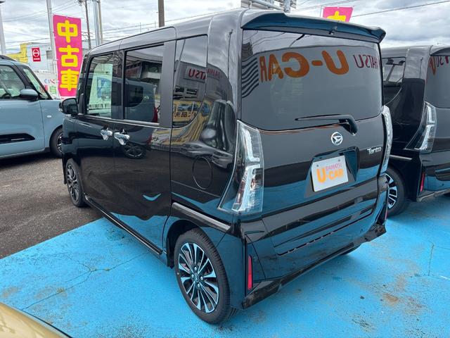 タントカスタムＲＳ　ｅｃｏ　ＩＤＬＥ非装着車１５インチアルミホイール　キーフリーシステム　プッシュボタンスタート　オートエアコン（プッシュ式）　フルＬＥＤヘッドランプ　オート格納式カラードドアミラー　本革巻ステアリングホイール（静岡県）の中古車