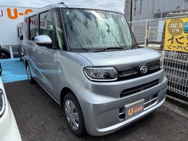 タントＸ１４インチフルホイールキャップ　フルＬＥＤヘッドランプ　オート格納式カラードドアミラー　左側パワースライドドア　ＴＦＴカラーマルチインフォメーションディスプレイ　フルファブリックシート（静岡県）の中古車