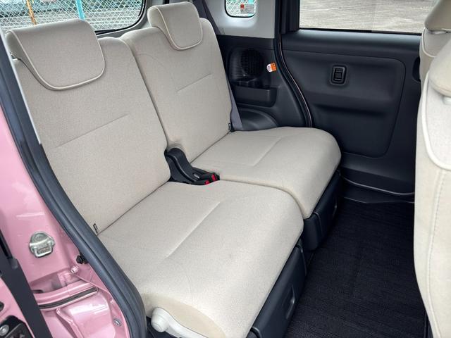 ムーヴキャンバスＸホワイトアクセントリミテッド　ＳＡIII１４インチフルホイールキャップ　キーフリーシステム　両側パワースライドドア　オートエアコン（プッシュ式）　オートライト　置きラクボックス（静岡県）の中古車