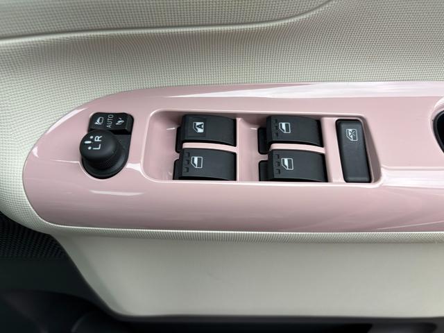 ムーヴキャンバスＸホワイトアクセントリミテッド　ＳＡIII１４インチフルホイールキャップ　キーフリーシステム　両側パワースライドドア　オートエアコン（プッシュ式）　オートライト　置きラクボックス（静岡県）の中古車