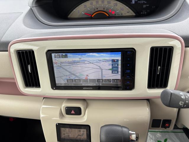 ムーヴキャンバスＸホワイトアクセントリミテッド　ＳＡIII１４インチフルホイールキャップ　キーフリーシステム　両側パワースライドドア　オートエアコン（プッシュ式）　オートライト　置きラクボックス（静岡県）の中古車