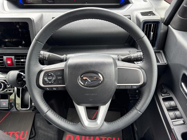 タントカスタムRS15インチアルミホイール キーフリーシステム プッシュボタンスタート オートエアコン(プッシュ式) フルLEDヘッドランプ オート格納式カラードドアミラー 本革巻ステアリングホイール(静岡県)の中古車