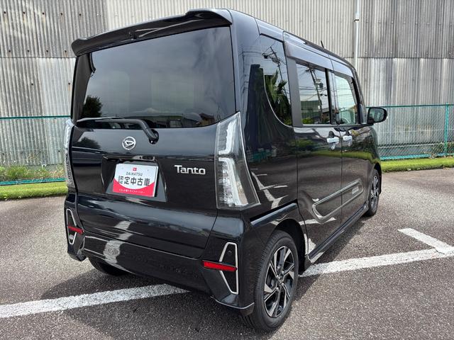 タントカスタムＸスタイルセレクション１４インチアルミホイール　大型エアロバンパー　フルＬＥＤヘッドランプ　オート格納式カラードドアミラー　両側パワースライドドア　ＴＦＴカラーマルチインフォメーションディスプレイ（静岡県）の中古車