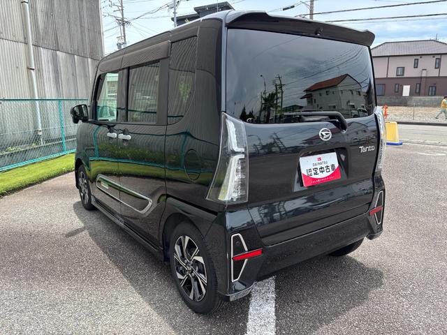 タントカスタムＸスタイルセレクション１４インチアルミホイール　大型エアロバンパー　フルＬＥＤヘッドランプ　オート格納式カラードドアミラー　両側パワースライドドア　ＴＦＴカラーマルチインフォメーションディスプレイ（静岡県）の中古車