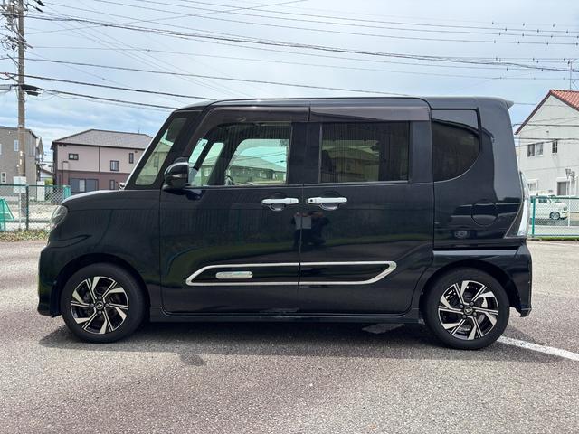 タントカスタムＸスタイルセレクション１４インチアルミホイール　大型エアロバンパー　フルＬＥＤヘッドランプ　オート格納式カラードドアミラー　両側パワースライドドア　ＴＦＴカラーマルチインフォメーションディスプレイ（静岡県）の中古車