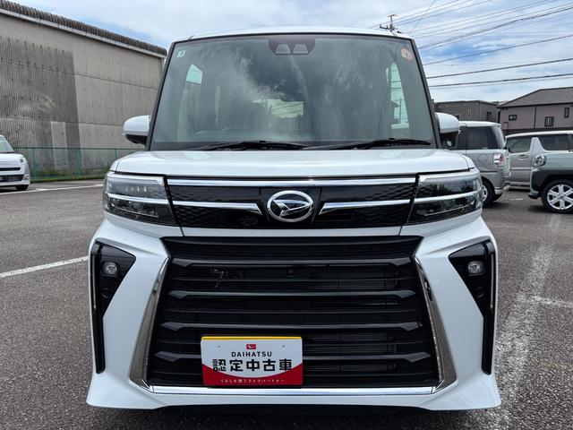 タントカスタムＲＳ１５インチアルミホイール　キーフリーシステム　プッシュボタンスタート　オートエアコン（プッシュ式）　フルＬＥＤヘッドランプ　オート格納式カラードドアミラー　本革巻ステアリングホイール（静岡県）の中古車