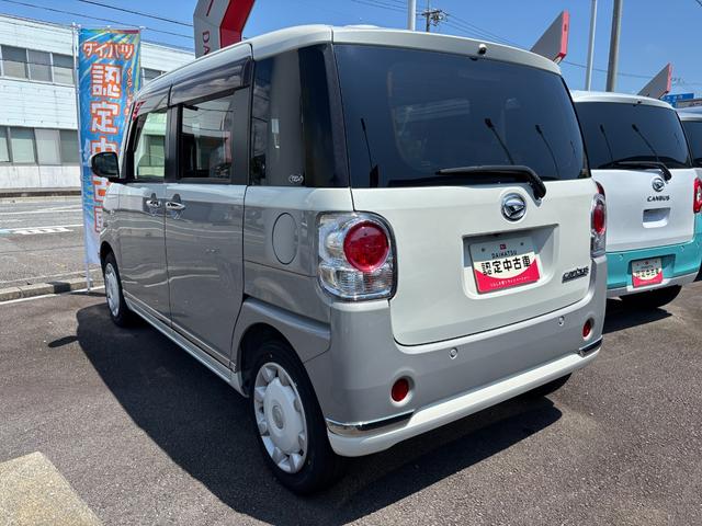ムーヴキャンバスＧメイクアップＶＳ　ＳＡIII１４インチフルホイールキャップ　ＬＥＤヘッドランプ　キーフリーシステム　両側パワースライドドア　オートエアコン（プッシュ式）　オートライト　置きラクボックス（静岡県）の中古車