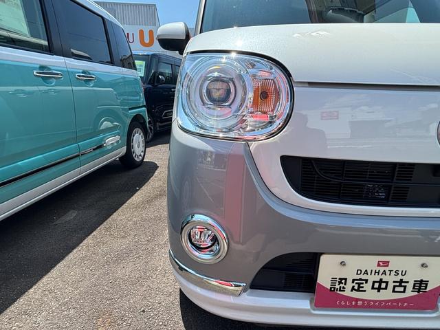 ムーヴキャンバスＧメイクアップＶＳ　ＳＡIII１４インチフルホイールキャップ　ＬＥＤヘッドランプ　キーフリーシステム　両側パワースライドドア　オートエアコン（プッシュ式）　オートライト　置きラクボックス（静岡県）の中古車