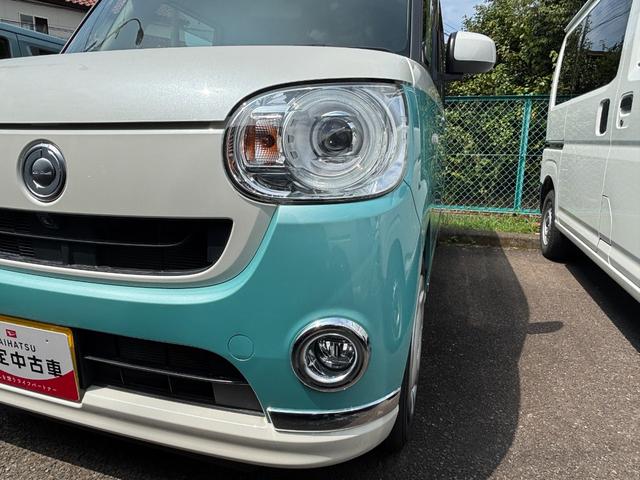 ムーヴキャンバスＧメイクアップリミテッド　ＳＡIII１４インチフルホイールキャップ　ＬＥＤヘッドランプ　キーフリーシステム　両側パワースライドドア　オートエアコン（プッシュ式）　オートライト　置きラクボックス（静岡県）の中古車