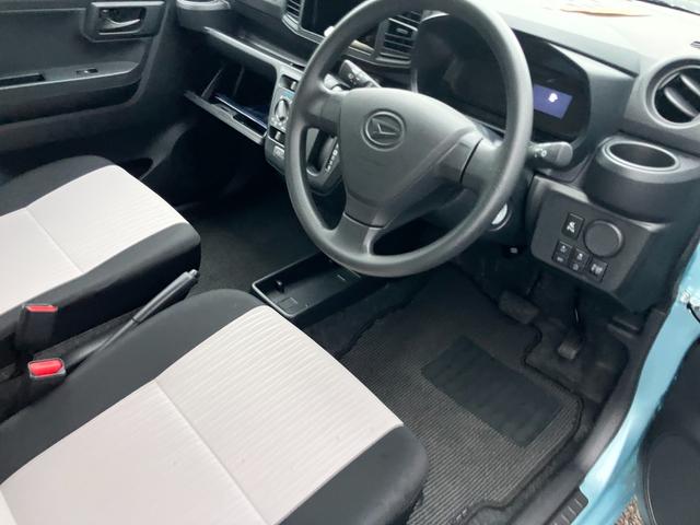 ミライースＬ　ＳＡIII１３インチフルホイールキャップ　マルチリフレクターハロゲンヘッドランプ　可倒式ドアミラー　自発光式デジタルメーターアンバーイルミネーションメーター　マニュアルエアコン（ダイヤル式）　キーレスエントリー（静岡県）の中古車