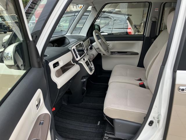ムーヴキャンバスＧメイクアップリミテッド　ＳＡIII１４インチフルホイールキャップ　ＬＥＤヘッドランプ　キーフリーシステム　両側パワースライドドア　オートエアコン（プッシュ式）　オートライト　置きラクボックス（静岡県）の中古車