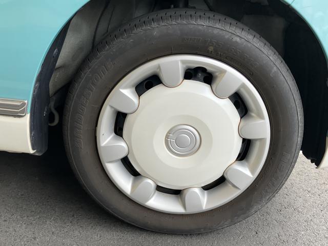 ムーヴキャンバスＸリミテッドメイクアップ　ＳＡIII１４インチフルホイールキャップ　キーフリーシステム　両側パワースライドドア　オートエアコン（プッシュ式）　オートライト　置きラクボックス（静岡県）の中古車