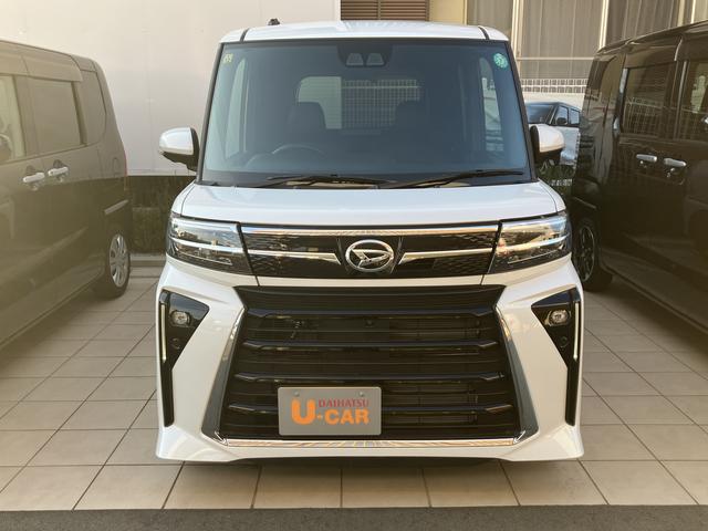 タントカスタムＲＳ１５インチアルミホイール　キーフリーシステム　プッシュボタンスタート　オートエアコン（プッシュ式）　フルＬＥＤヘッドランプ　オート格納式カラードドアミラー　本革巻ステアリングホイール（静岡県）の中古車