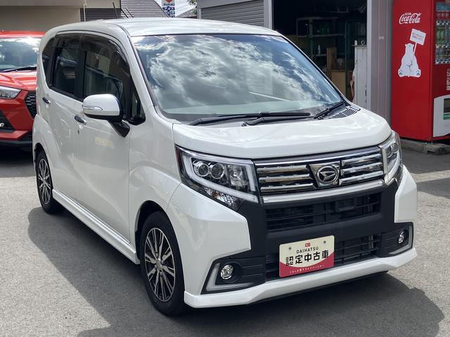 ムーヴカスタム　Ｘ　ハイパーＳＡII１４インチアルミホイール　ウレタンインパネセンターシフト　スーパーＵＶＩＲカットガラス（フロントドア）　ＬＥＤヘッドランプ　自発光式２眼メーター　ＴＦＴカラーマルチインフォメーションディスプレイ（静岡県）の中古車