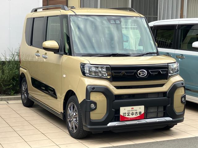 タントファンクロス14インチアルミホイール フルLEDヘッドランプ オート格納式カラードドアミラー 両側パワースライドドア キーフリーシステム プッシュボタンスタート(静岡県)の中古車
